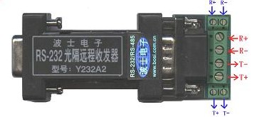 Y232A2--冗余型RS232光隔遠程收發(fā)器延長232通信距離