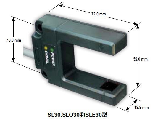 SLO30VB6  BANNER槽型傳感器