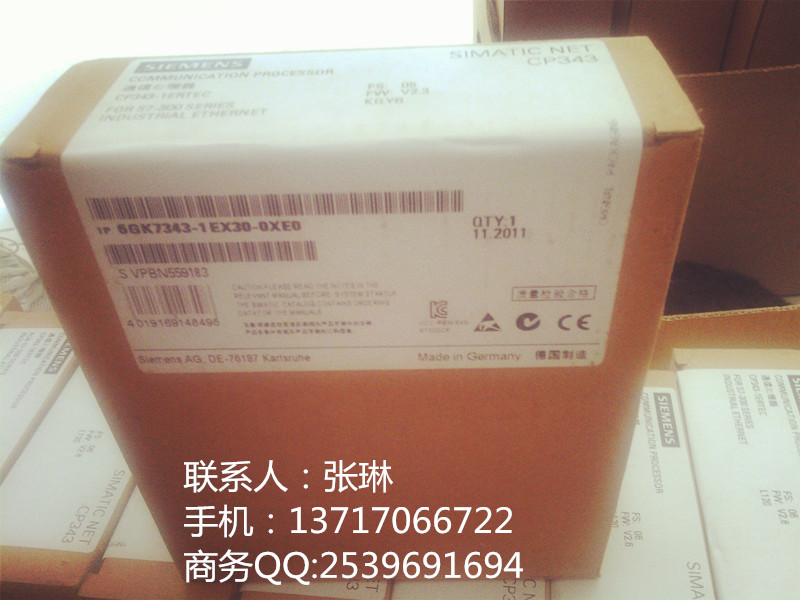 6GK7 343-1EX30-0XE0西門子通訊模塊
