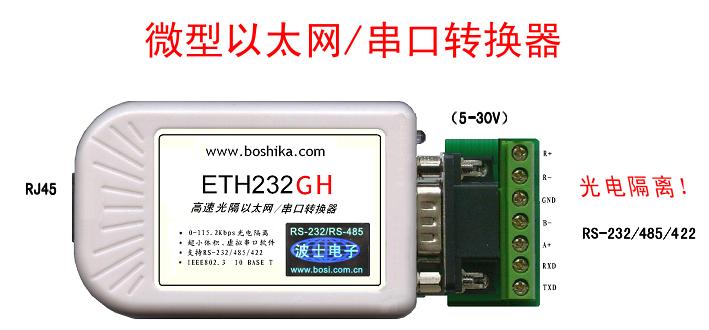 波仕 485轉以太網 485轉TCP/IP ETH232GH