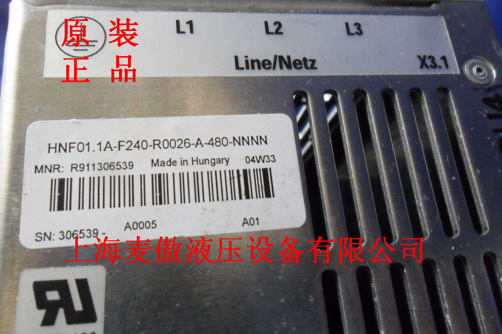 現(xiàn)貨特價(jià)HNF01.1A-F240-R0026-A-480-NNN