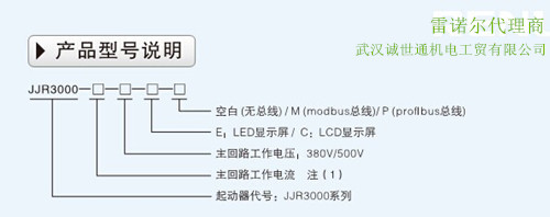 雷諾爾電機軟起動器JJR3000-145-380-E價格