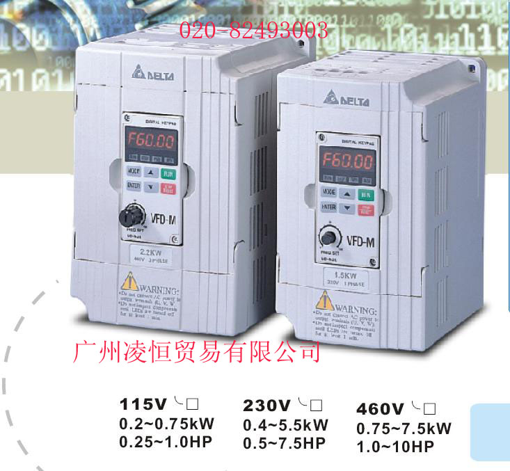 現(xiàn)貸供應臺達變頻器VFD015B43A VFD022B21A