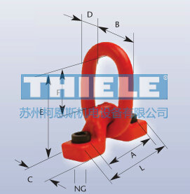 THIELE德國蒂勒100級裝備吊點(diǎn)