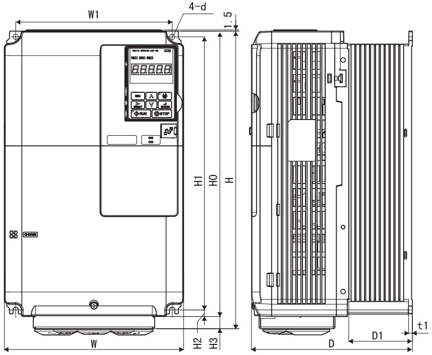 PG-B3  L1000A 安川電梯專用變頻器