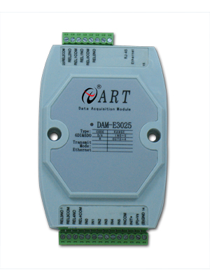 阿爾泰 DAM-E3025 6路隔離數(shù)字量輸入/5路功率繼電器輸出