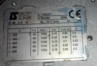 GNFZE 132/2 /5.5kW	電機(jī)