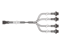 凌亮光電CCS 4-way cables for 24V