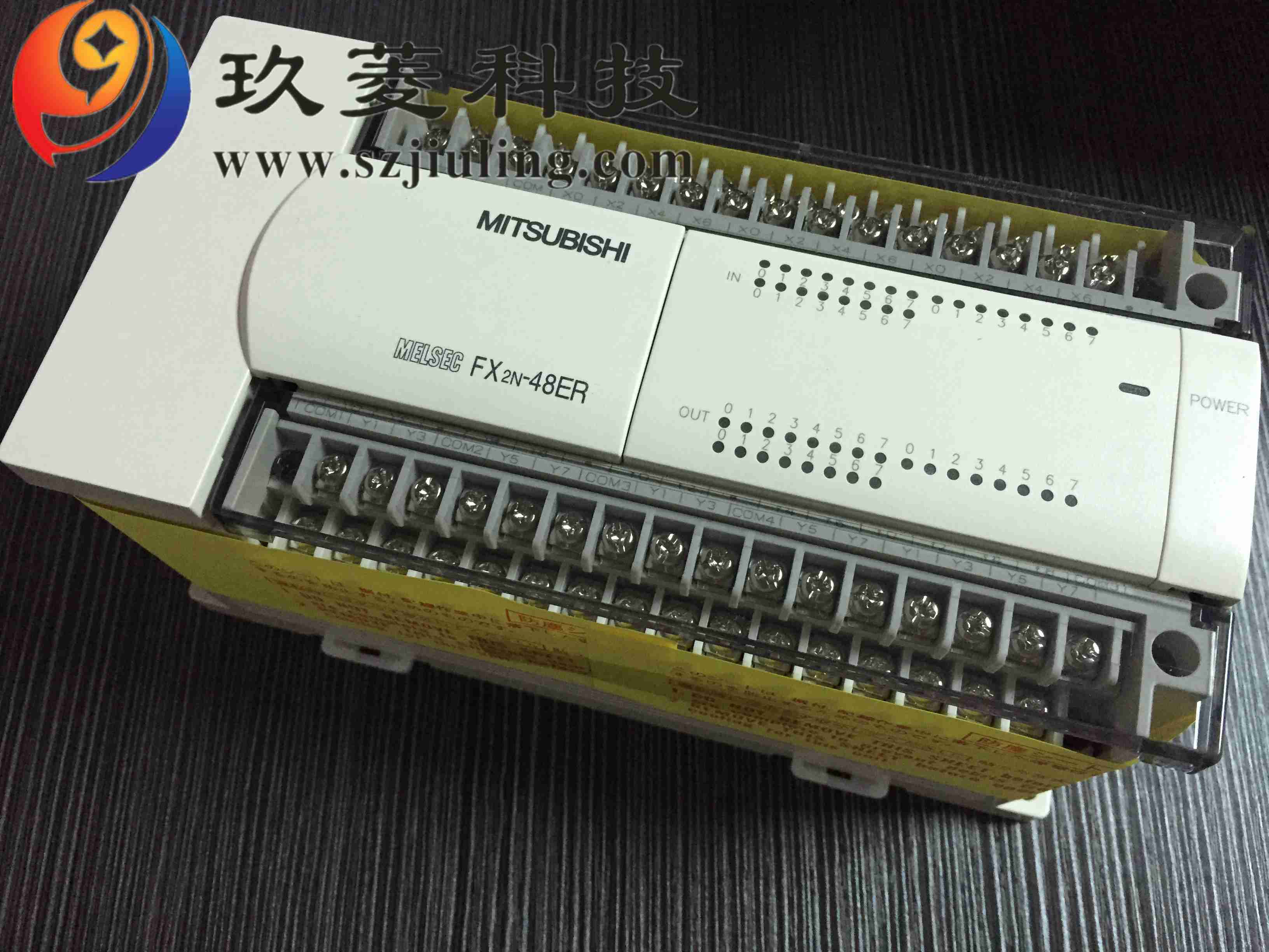 FX2N-48ER三菱PLC擴(kuò)展各24點(diǎn)輸入輸出繼電器模塊