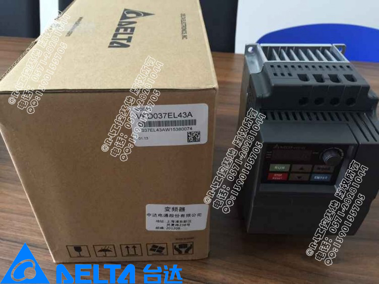 全新正品原裝臺(tái)達(dá)EL系列變頻器VFD037EL43A 3.7KW