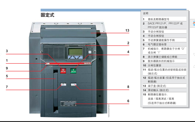 E1N800 R630 PR123/P-LSIG FHR NST