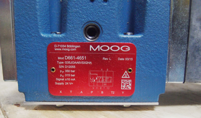 MOOG穆格伺服閥D661-4389E