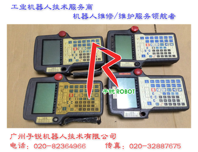 專業(yè)發(fā)那科示教器顯示屏維修|機(jī)器人示教盒觸摸玻璃更換