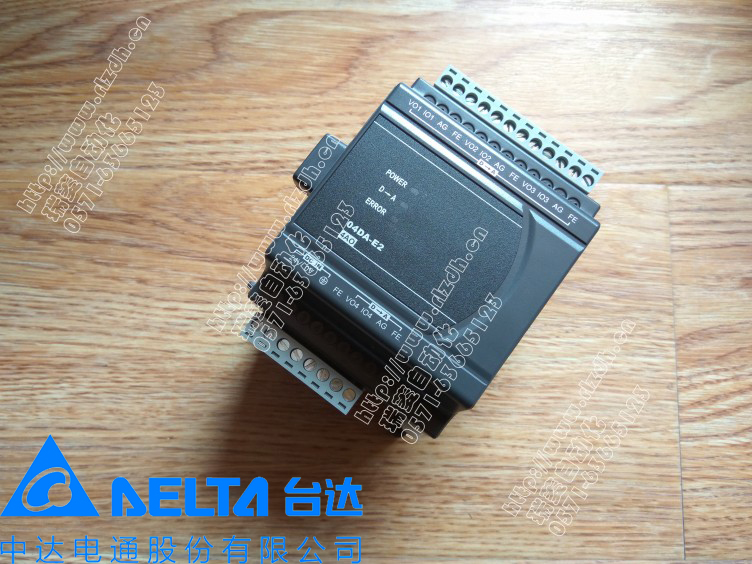 全新原裝臺達(dá)可編程控制器PLC DVP04DA-E2 擴(kuò)展模塊