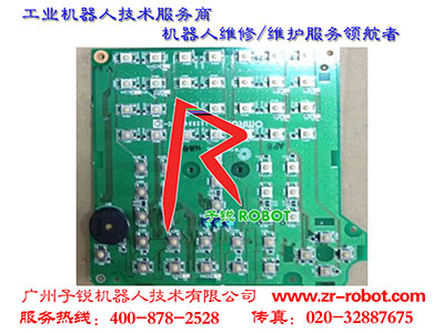 安川NX100機(jī)器人示教器JZRCR-NPP01-1 按鍵板維修