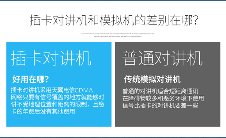 北斗衛(wèi)通WT-M9 數(shù)字對講機 PK 傳統(tǒng)對講機