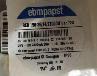 ebmpapst RER 190-39/14/2TDLO