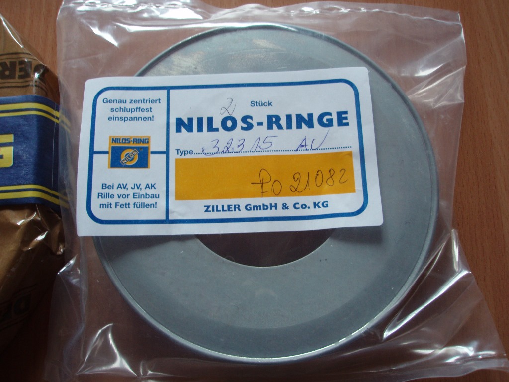 NILOS RING  41英寸的軸承上的密封蓋   6205 ZJV現貨