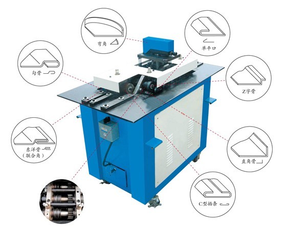 不銹鋼0.8-0.6厚多功能咬口機(jī)生產(chǎn)廠家