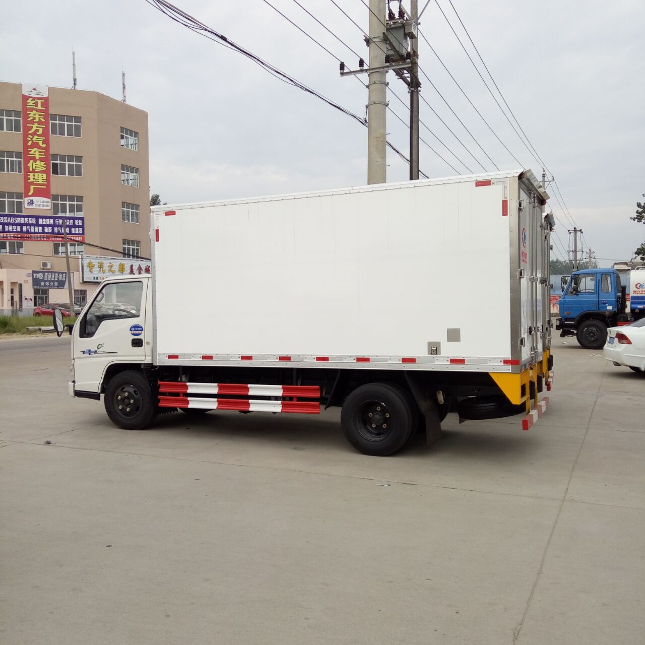 婁底市食品保鮮運輸江鈴順達冷藏車價格