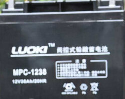 ups電池LUOKI洛奇牌MPC-1238