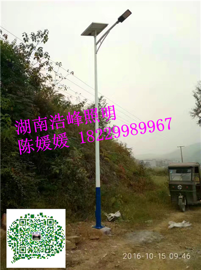 長沙太陽能路燈圖片LED太陽能路燈價格