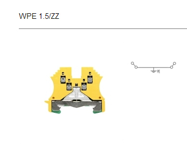 WPE 1.5/ZZ端子系列產(chǎn)品1016500000現(xiàn)貨