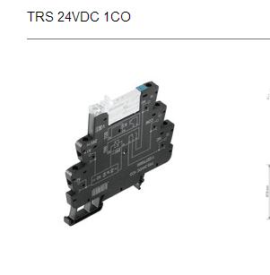 TRS 24VDC 1CO魏德米勒繼電器模塊1122770000