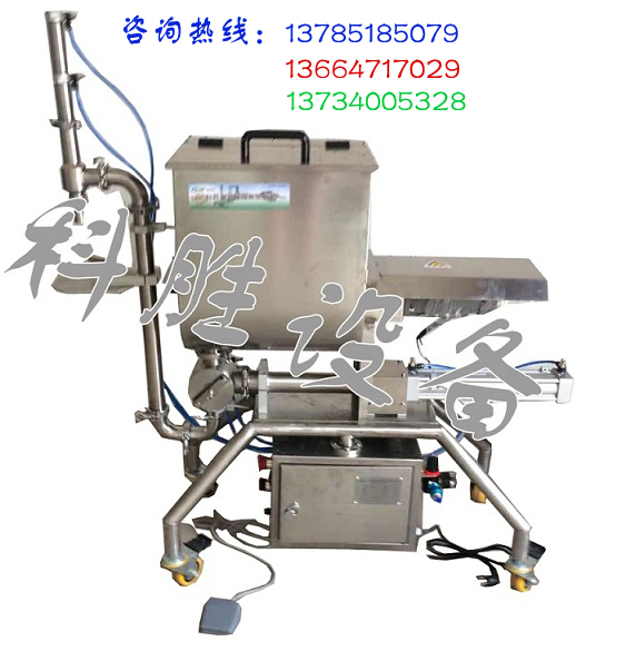 邢臺科勝火鍋底料灌裝機||辣椒醬灌裝機||大顆粒肉醬灌裝機