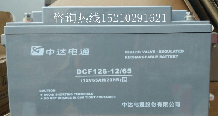 中達(dá)電通蓄電池DCF126-12/65儲(chǔ)能型