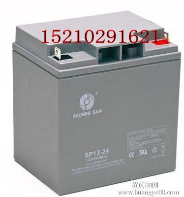 濟(jì)寧圣陽(yáng)蓄電池SP12-24B 鉛酸免維護(hù)蓄電池12V24AH