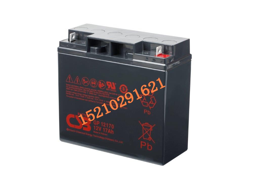 青島供應臺灣CSB免維護蓄電池GP12170/  12V17AH尺寸