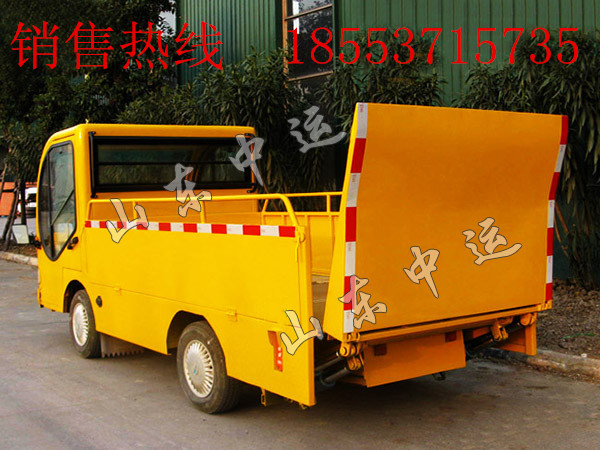 電動(dòng)四輪平板車廠家  座駕式電動(dòng)平板搬運(yùn)車