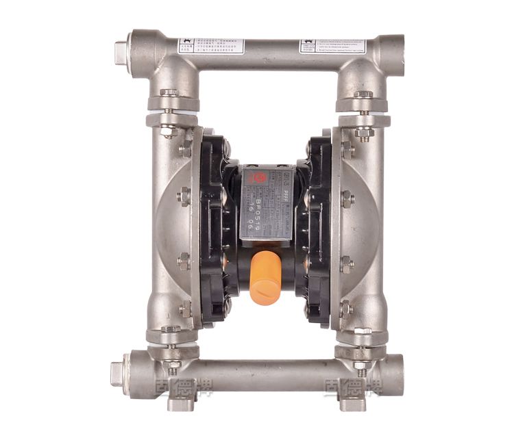 固德牌QBY3-25  不銹鋼316材質(zhì)四氟氣動隔膜泵