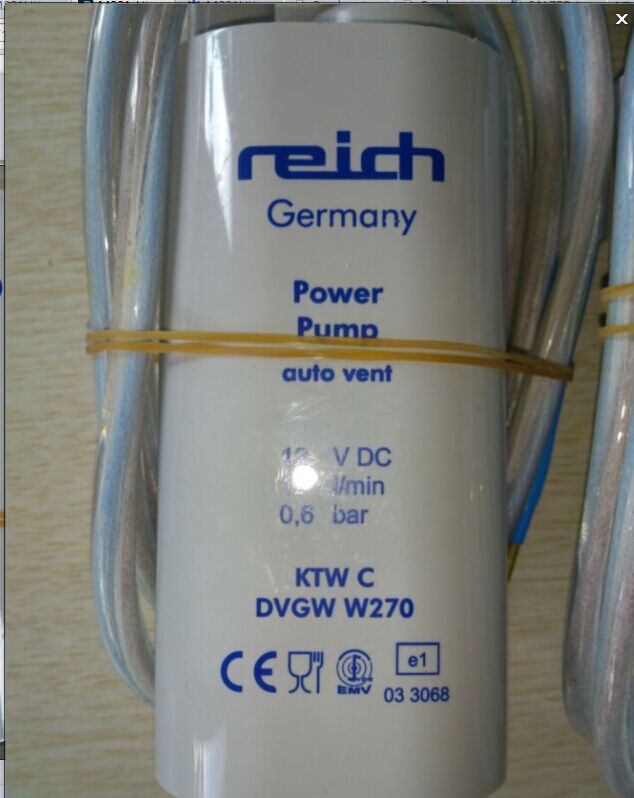 REICH tauchpumpe	12V D.C 18l/min