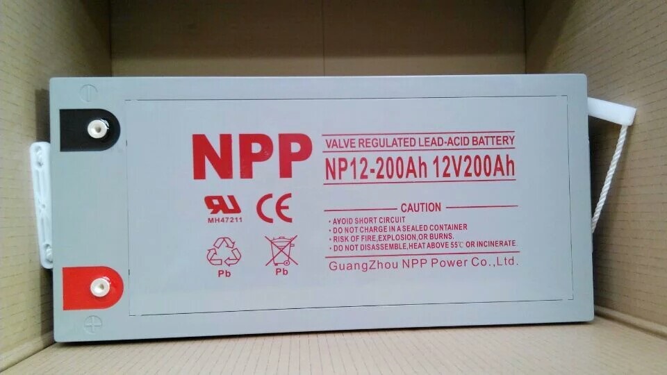 12v200ah直流屏耐普蓄電池 耐普NP200-12閥控密封式蓄電池