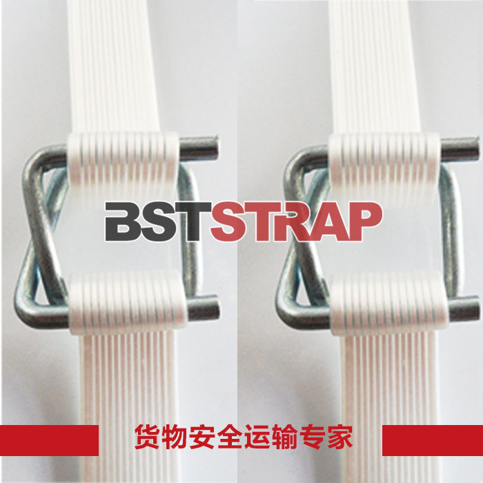 【BSTSTRAP】防靜電16mm白色聚酯纖維打包帶 柔性打包帶 透明打包帶