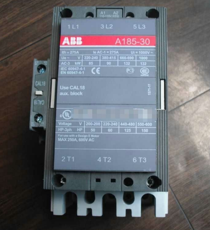 原裝ABB接觸器A185-30-11 ABB交流接觸器 ABB一級(jí)代理