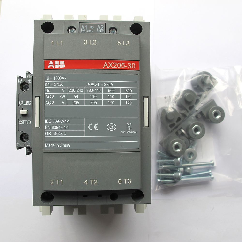 原裝ABB接觸器AX205-30-11 ABB交流接觸器 ABB一級(jí)代理