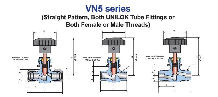 VN54U-08T-SS針型閥 韓國UNI-LOK閥門中國總代理 天津代理商?