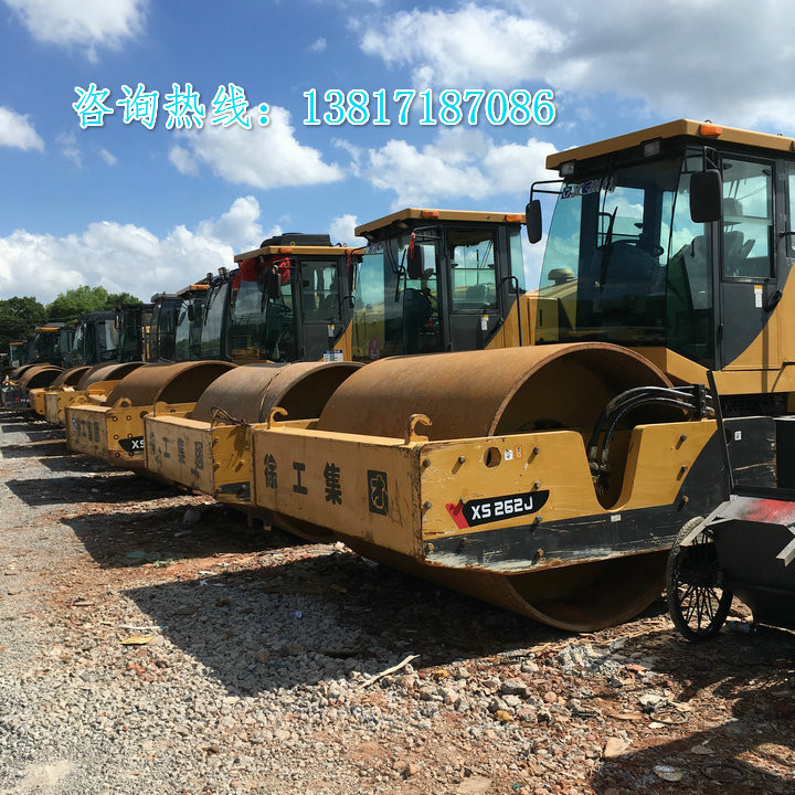 深圳二手壓路機(jī)出售、出售二手徐工20噸輪胎壓路機(jī)