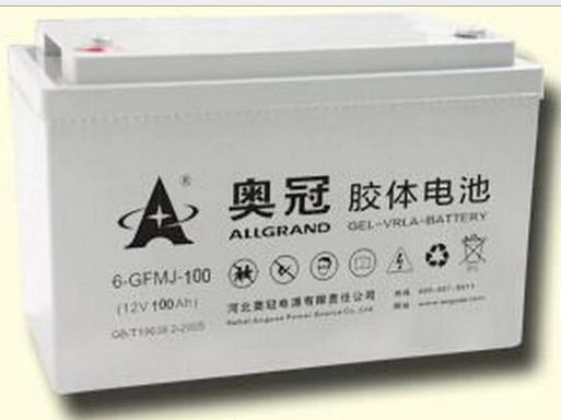 奧冠6-EVFJ-100免維護膠體蓄電池12V100AH應(yīng)用領(lǐng)域廣