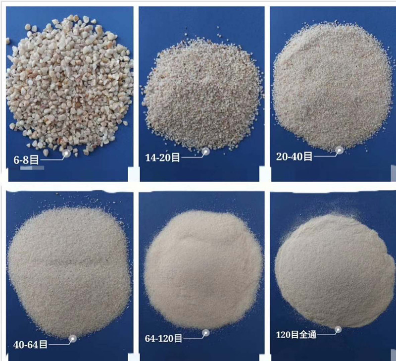 水處理石英砂濾料價格