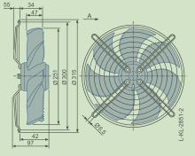 變壓器冷卻FN025-2E.WA.7施樂(lè)佰軸流風(fēng)機(jī)