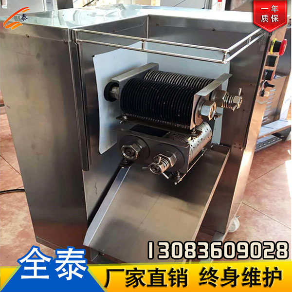 廠家專業(yè)供應(yīng)不銹鋼切肉機(jī),高效鮮肉切絲機(jī),一次成型雞柳切絲機(jī)