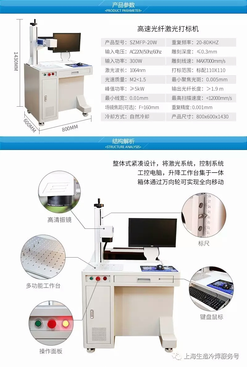 激光光纖打標(biāo)機