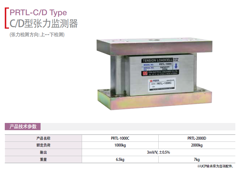 C/D型張力監(jiān)測器PRTL-1000C    PRTL-2000D