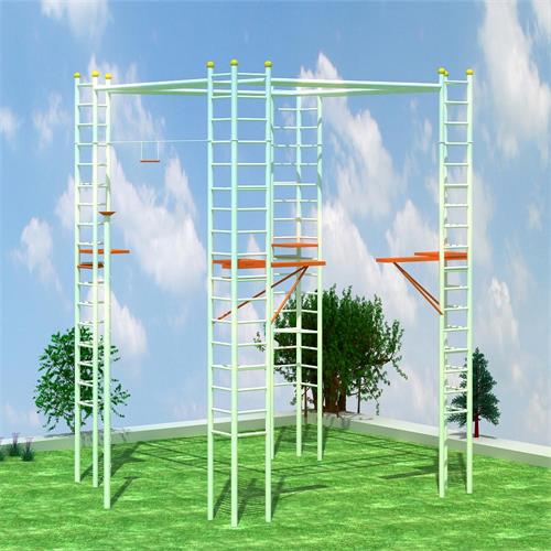 戶外拓展設(shè)備包括高空三面體、高空四面體