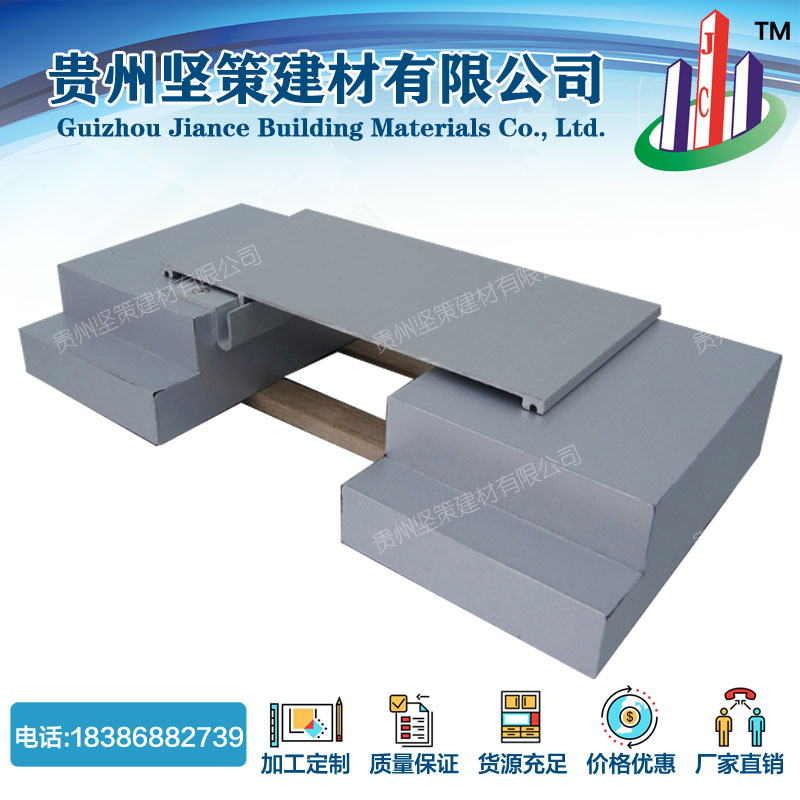 南雄市鋁合金變形縫JCDM型地面變形縫