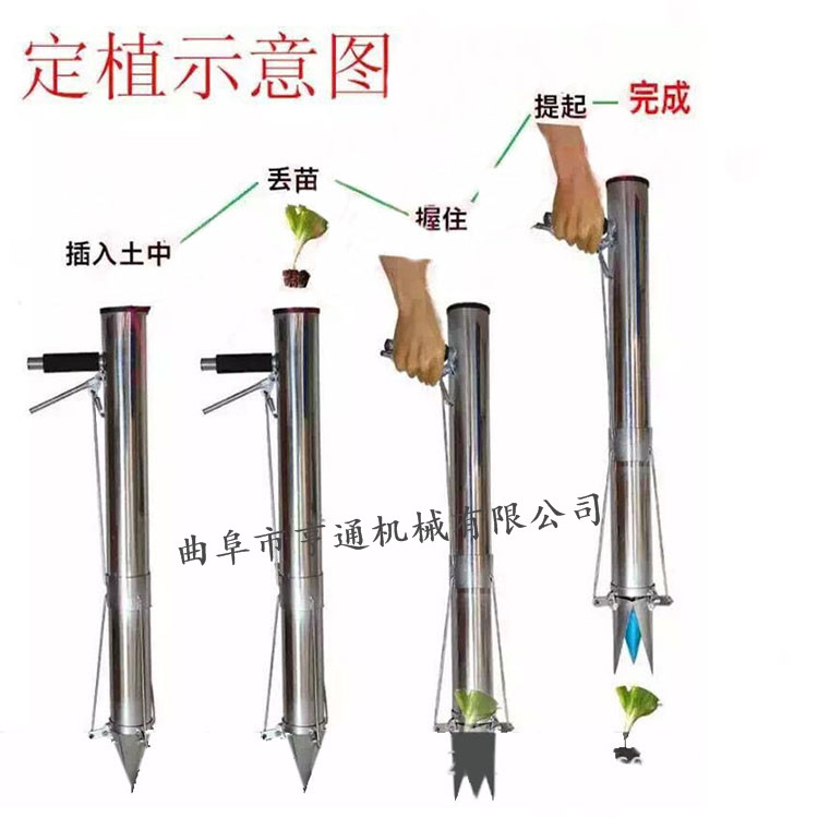 亨通育苗盤蔬菜苗專用栽苗器 套種辣椒移栽機 蔬菜移栽機多用途